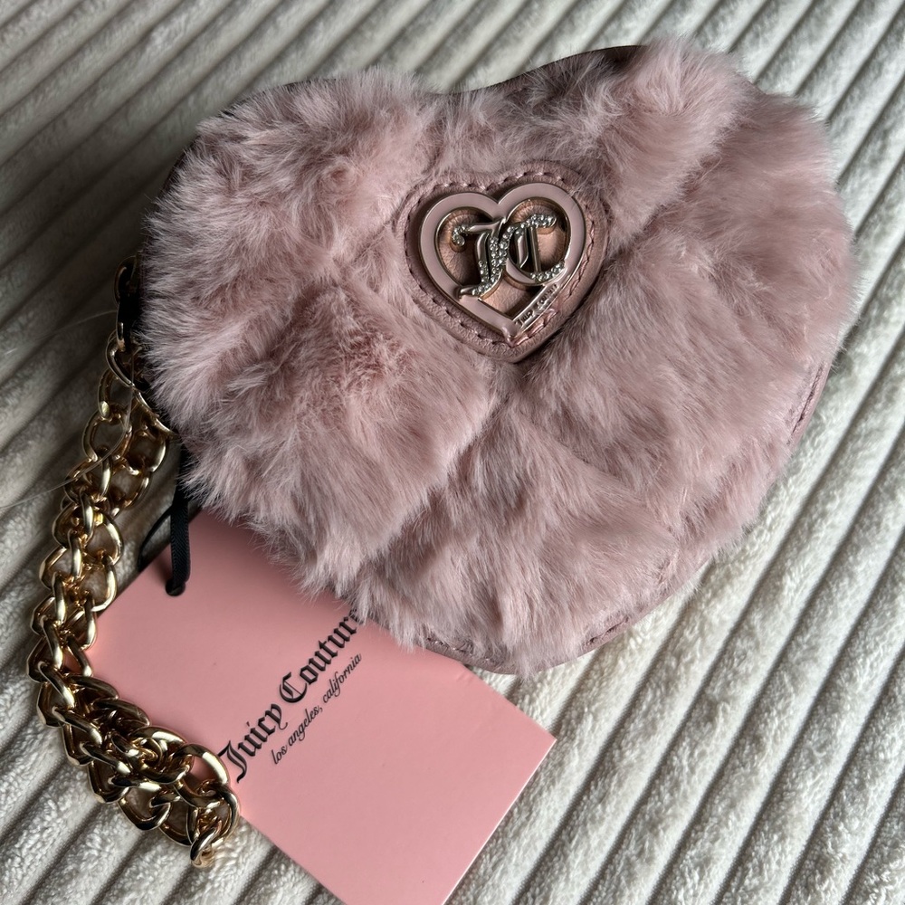 Juicy Couture Zip Around Wristlet - Dusty Blush